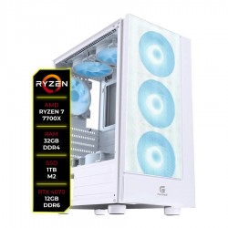 PC GAMER RYZEN 7 7700X/ WATERCOOLER 3 FANS,  RTX 4070 12GB    