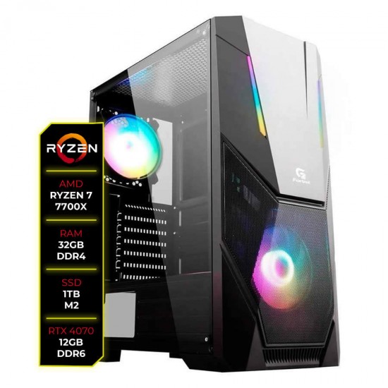 PC GAMER AMD RYZEN 7 7700X / RTX 4070 12GB  